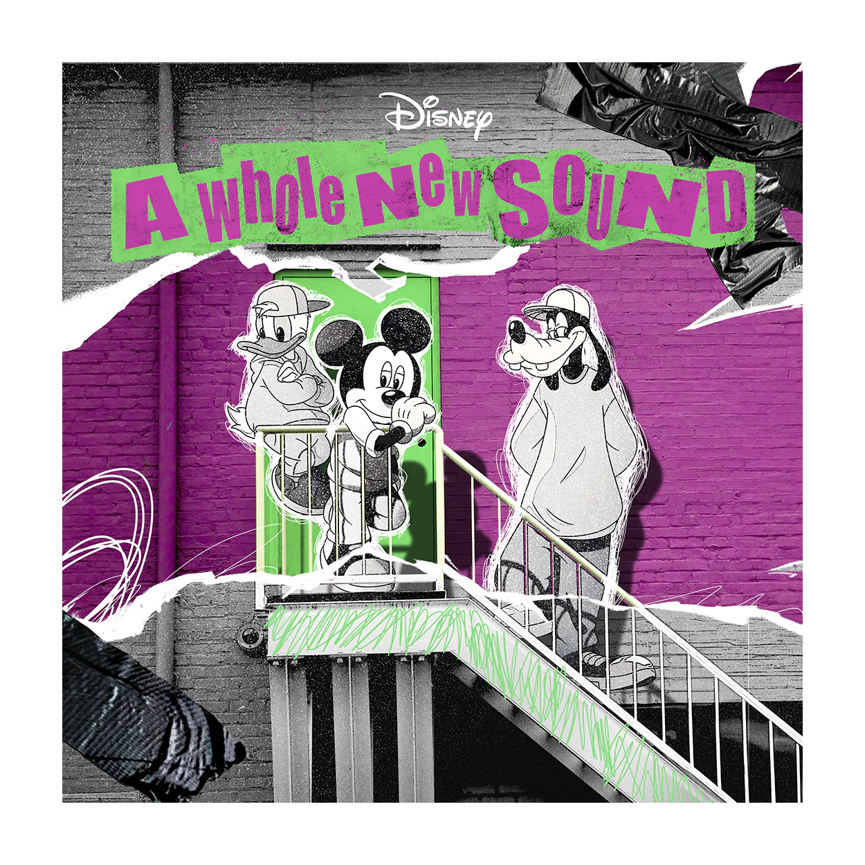 A Whole New Sound Signed Art Card