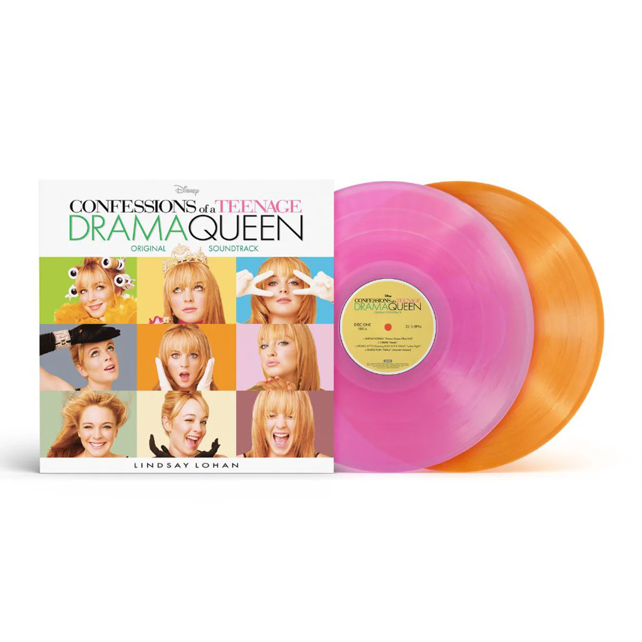 Confessions of a Teenage Drama Queen: Orange & Pink Vinyl 2LP