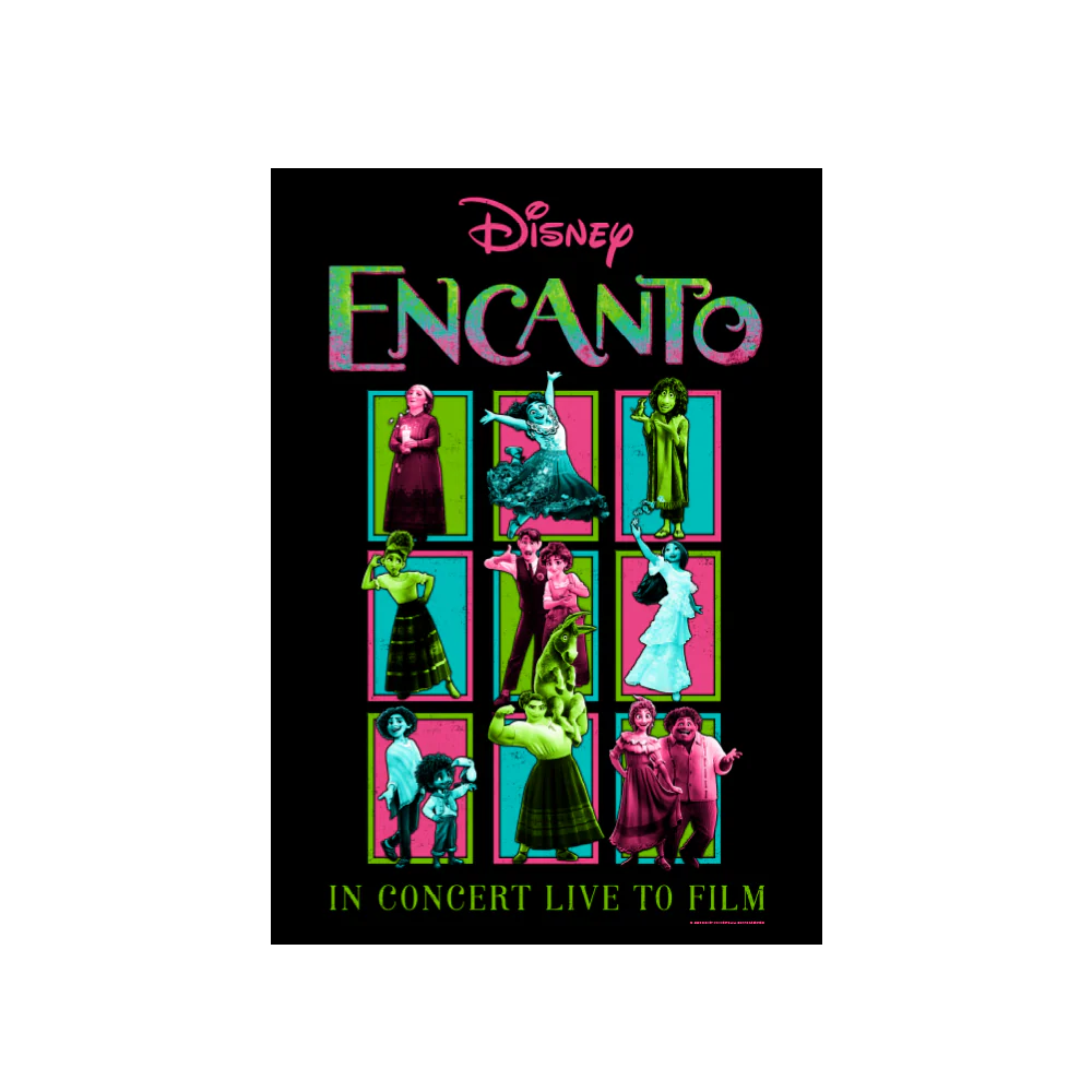 Disney Encanto - Live In Concert - 'Encanto Live/Family Madrigal' Double Sided Poster
