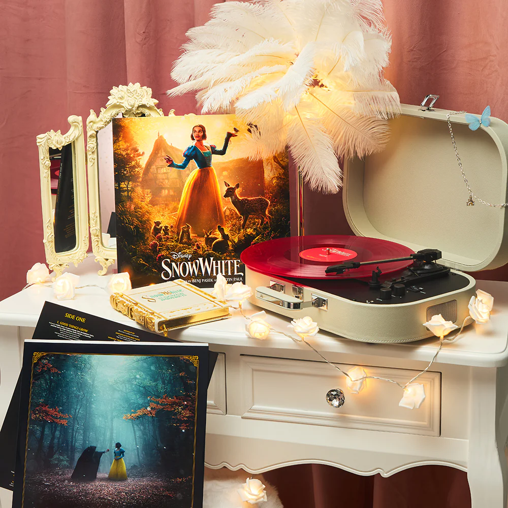 Disney’s Snow White (Original Motion Picture Soundtrack): Red Vinyl LP - Image 2