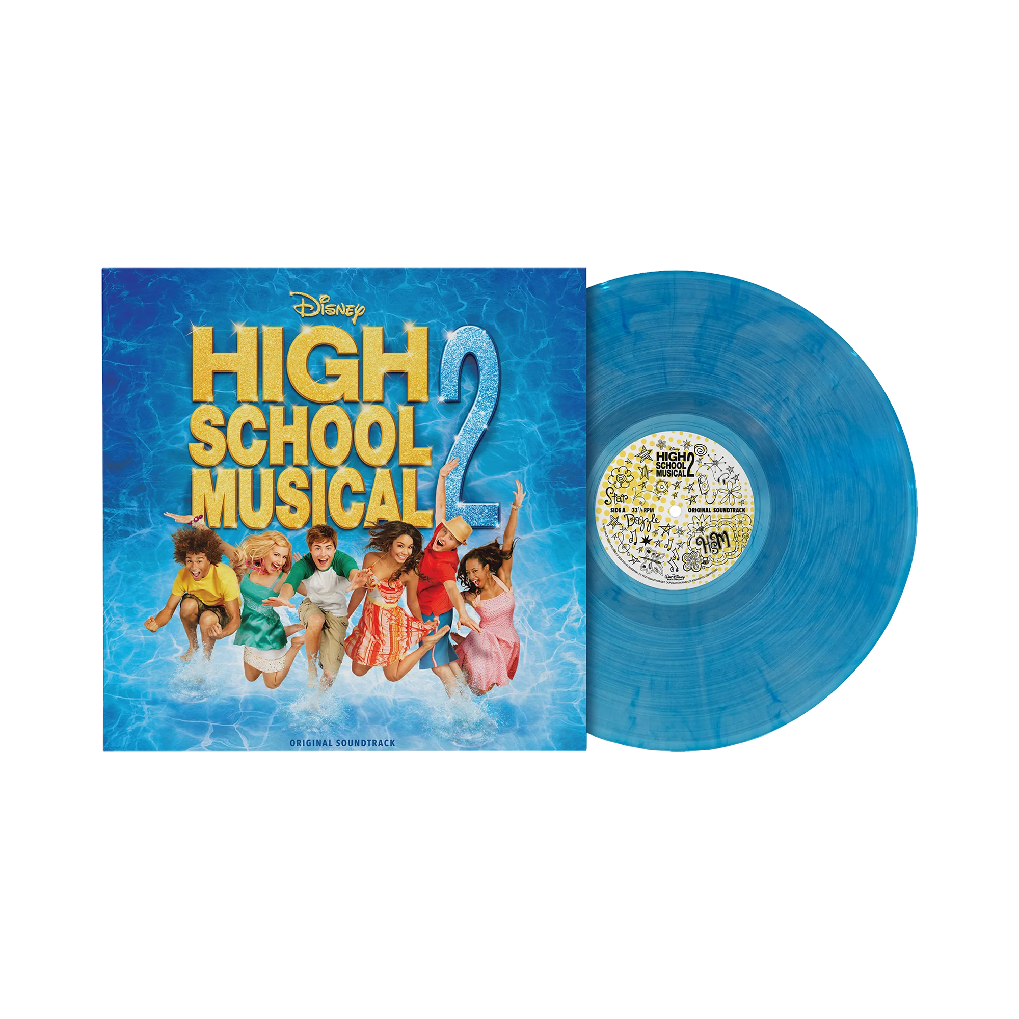 High School Musical 2: Sky Blue Vinyl LP