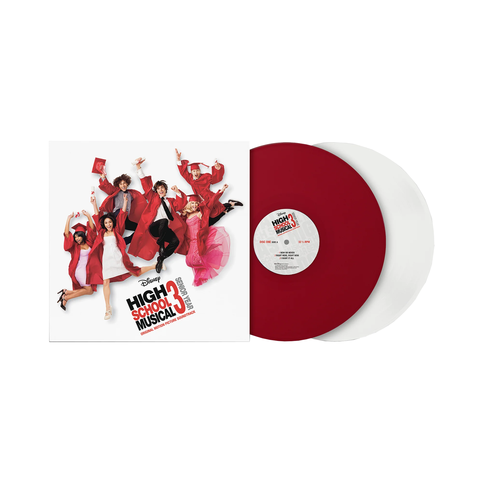 High School Musical 3 - Senior Year: Red and White Vinyl 2LP