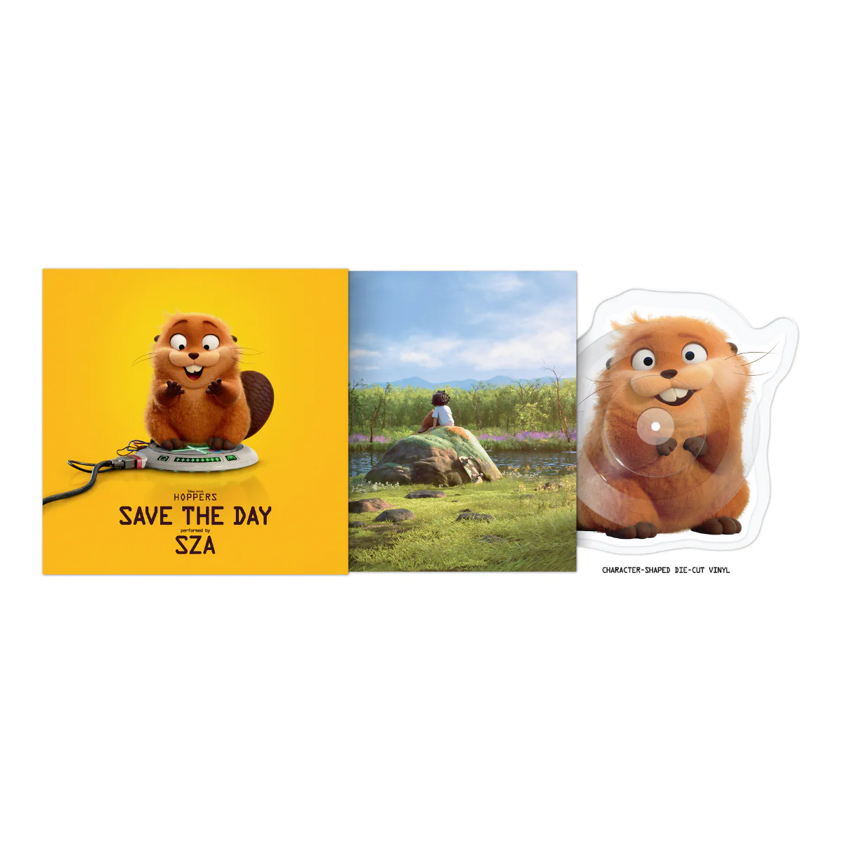 Hoppers - Save the Day: Die Cut Picture Disc