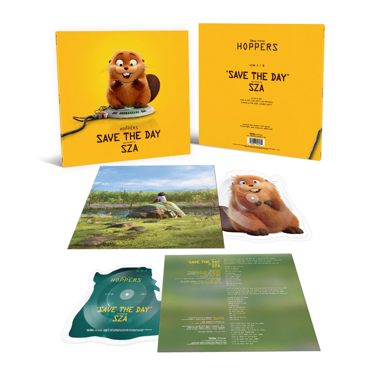 Hoppers - Save the Day: Die Cut Picture Disc - Image 2
