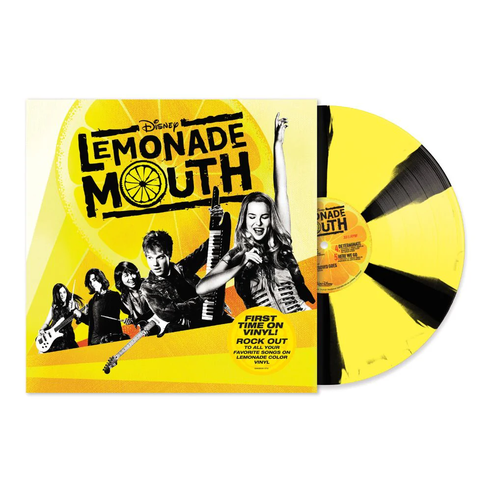 Lemonade Mouth: Yellow & Black Vinyl LP