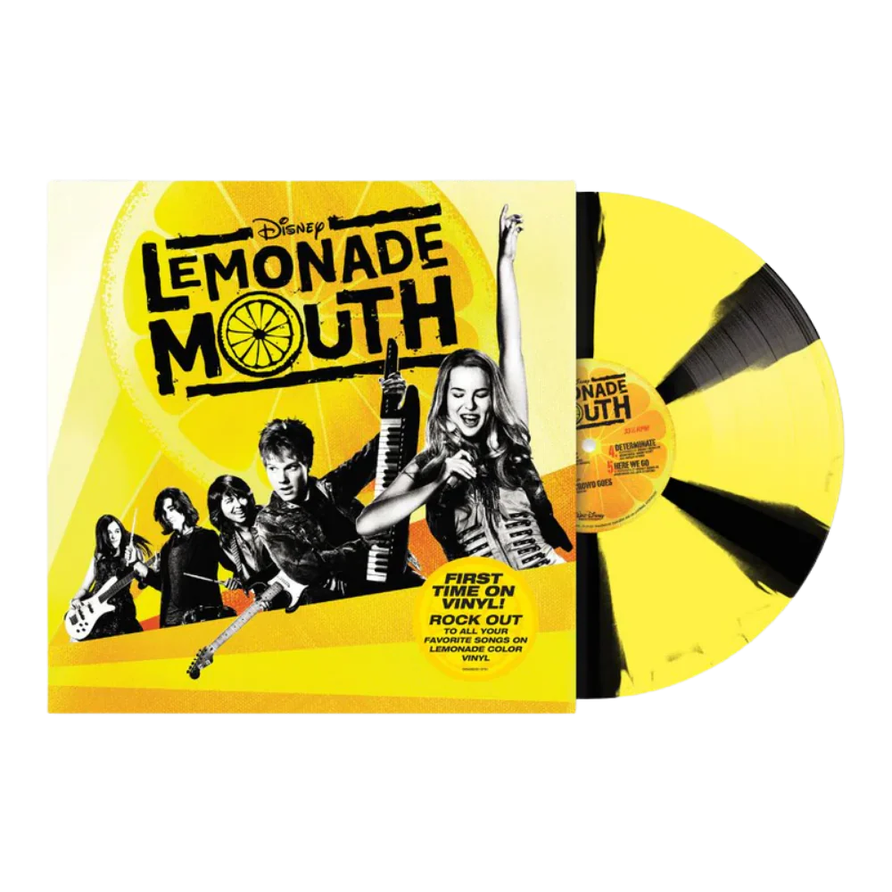 Lemonade Mouth: Yellow & Black Vinyl LP + Poster - Image 3