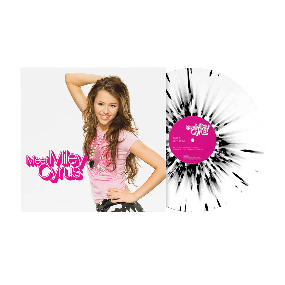 Meet Miley Cyrus: Splatter Vinyl LP