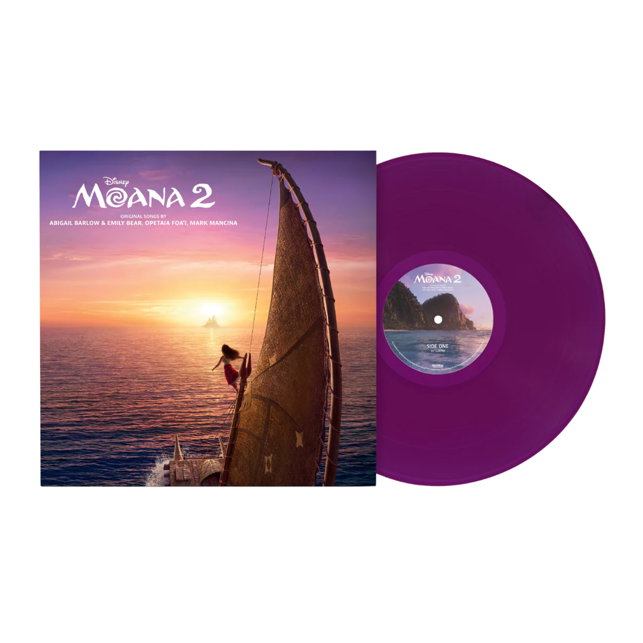 Moana 2: Vibrant Violet Vinyl LP