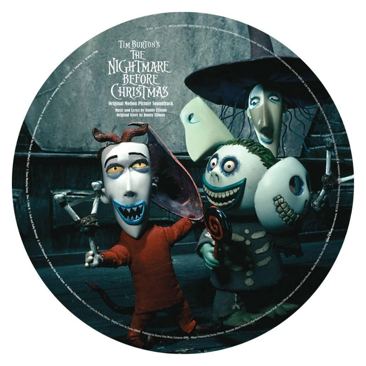 Nightmare Before Christmas: Limited Picture Disc Vinyl 2LP - Image 2