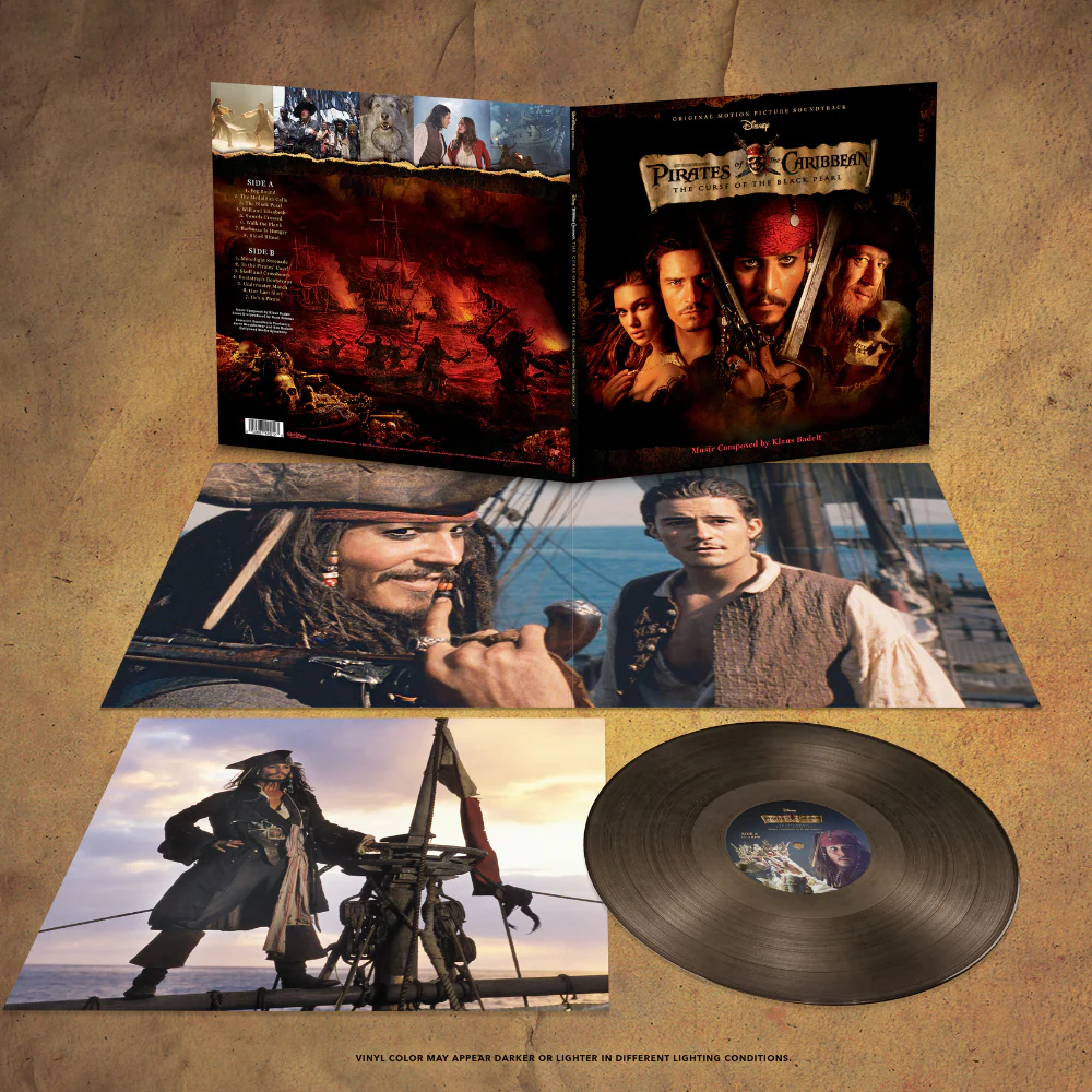 Pirates of the Caribbean - The Curse of the Black Pearl: Black Ice Vinyl LP - Image 3