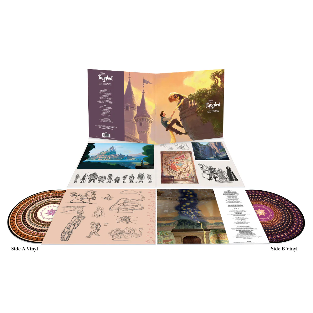 Songs from Tangled: Zoetrope Picture Disc Vinyl LP - Image 2