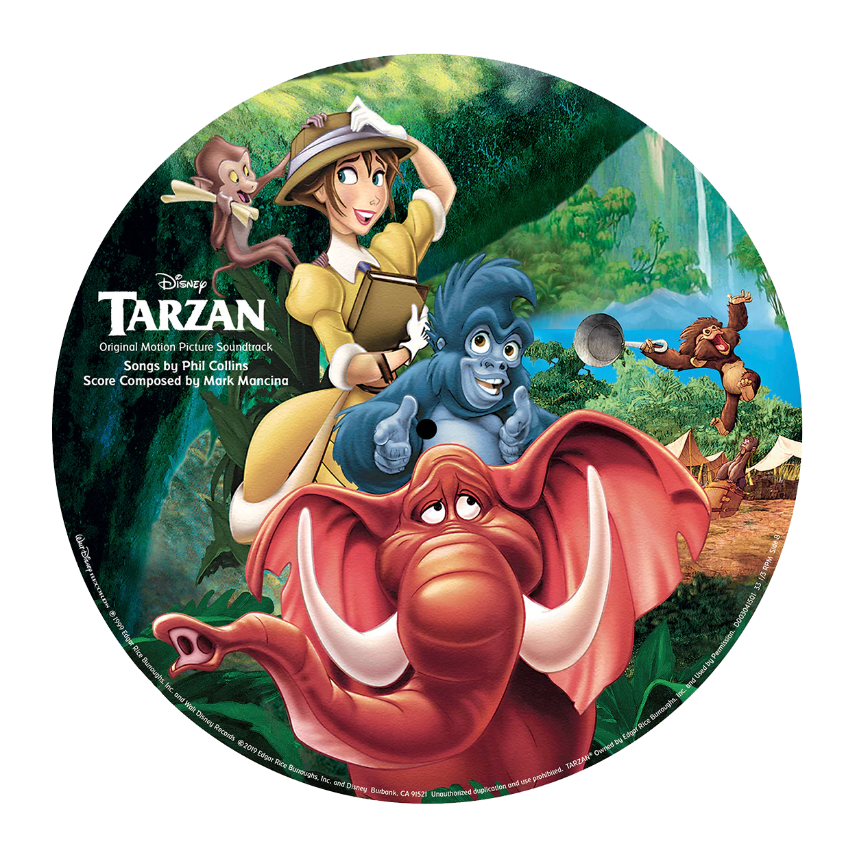 Tarzan: Limited Picture Disc Vinyl LP - Image 2