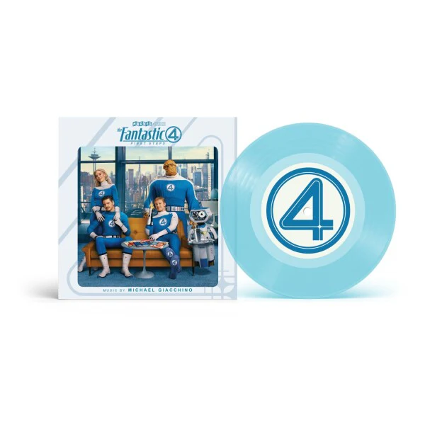 The Fantastic Four - First Steps Main Theme: Translucent Blue 7" Single