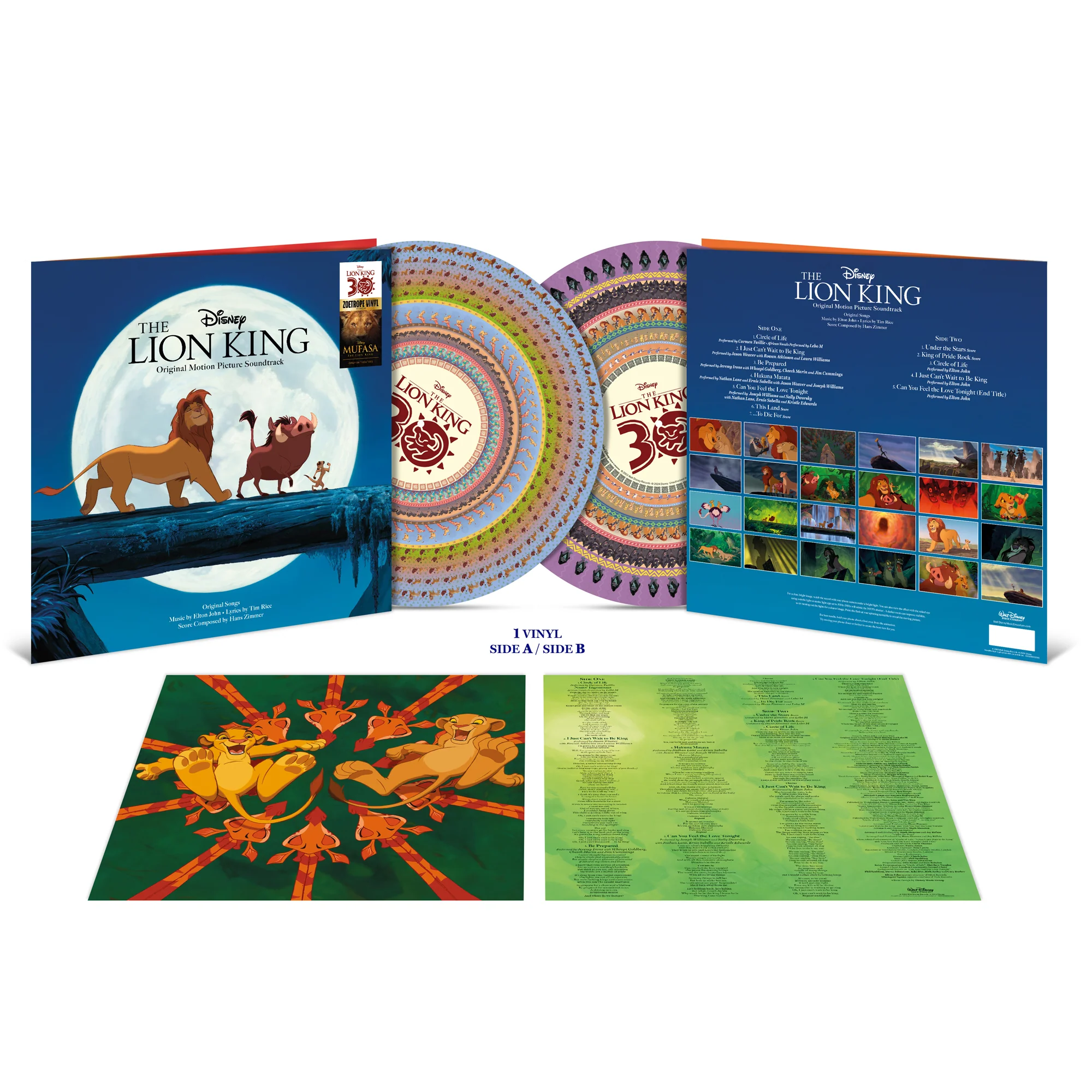 The Lion King (30th Anniversary): Zoetrope Picture Disc LP - Image 2