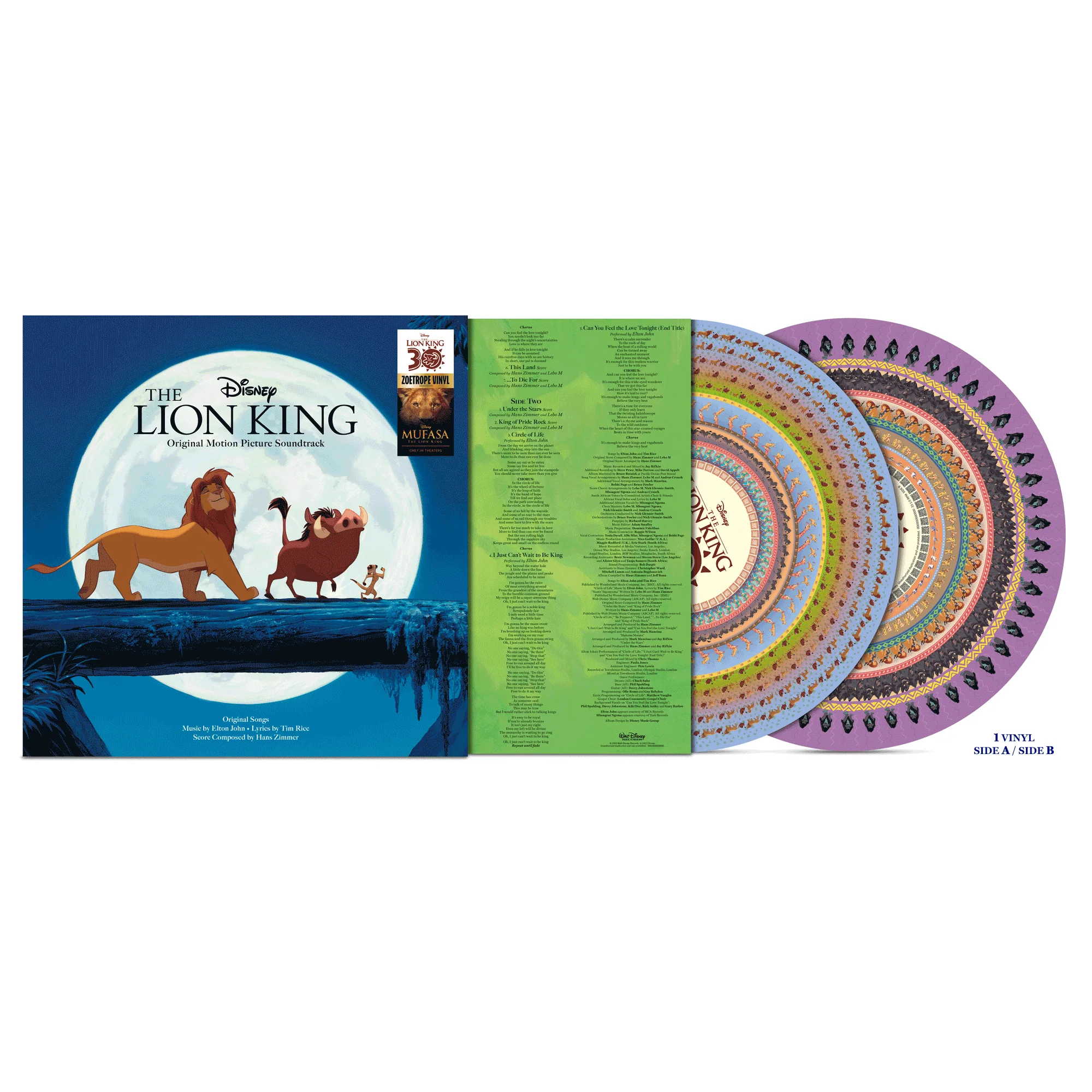 The Lion King (30th Anniversary): Zoetrope Picture Disc LP - Image 4