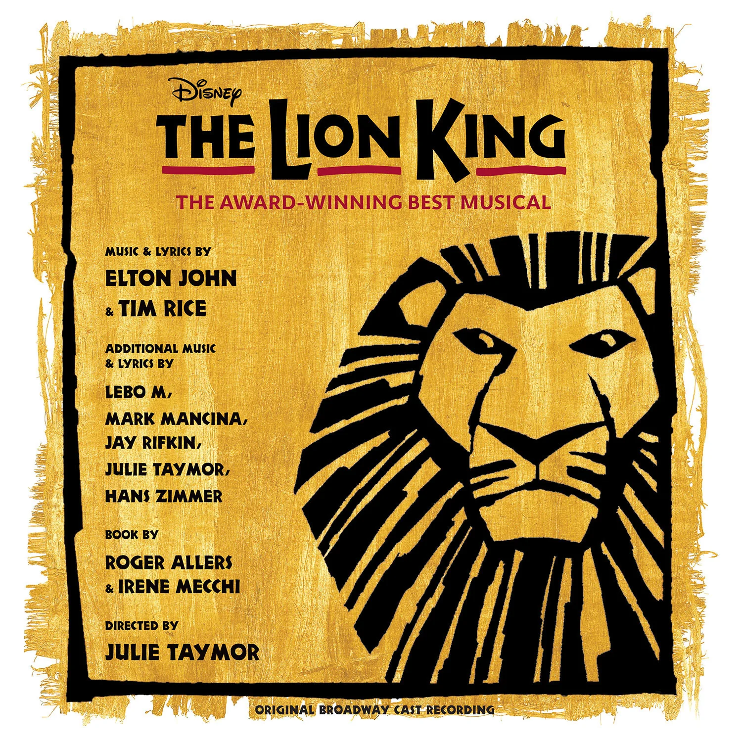 The Lion King - Original Broadway Cast Recording: Vinyl LP