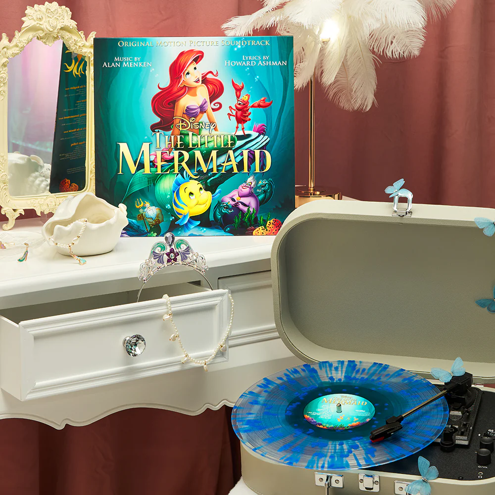 The Little Mermaid (35th Anniversary Edition): Transparent Splatter Vinyl LP - Image 2