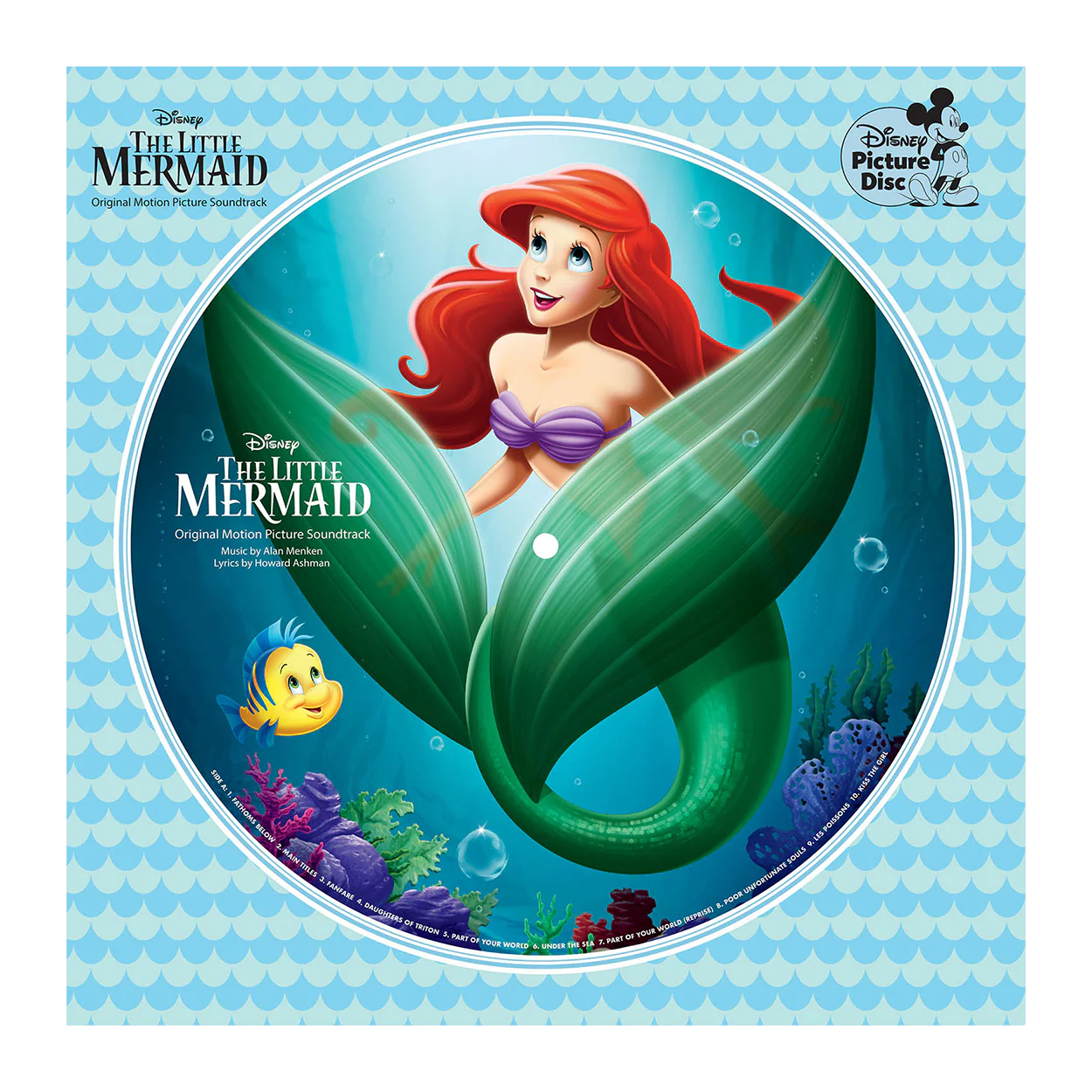 The Little Mermaid: Picture Disc Vinyl LP