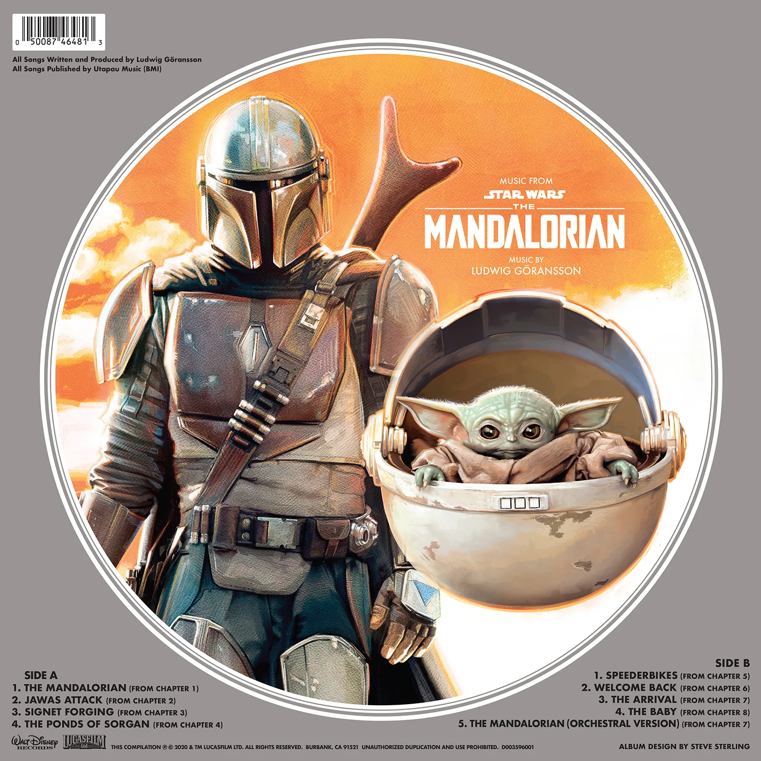 The Mandalorian: Picture Disc Vinyl LP - Image 3